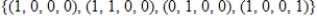 <strong>Find a basis for the subspace of spanned by .</strong> A) B) C) D) E)