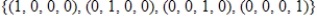 <strong>Find a basis for the subspace of spanned by .</strong> A) B) C) D) E)