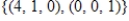 <strong>Find a basis for and the dimension of the solution space of . </strong> A) , dim = 1 B) , dim = 3 C) , dim = 1 D) ? , dim = 2 E) , dim = 3