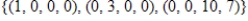 <strong>Find a basis for the solution space of the following homogeneous system of linear equations. </strong> A) B) C) D) E)