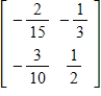 <strong>Find the transition matrix from to .</strong> A) B) C) D) E)
