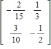 <strong>Find the transition matrix from to .</strong> A) B) C) D) E)