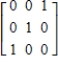 <strong>Find the determinant of the elementary matrix .</strong> A) -1 B) 1 C) -2 D) 0 E) 2