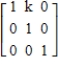<strong>Find the determinant of the elementary matrix .</strong> A) 1 B) 1- k C) k D) -k E) k - 1