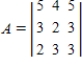 <strong>Evaluate for the matrix .</strong> A) 8 B) 784 C) -220 D) 4 E) 484