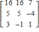 <strong>Use the determinant to decide whether the matrix given below is singular or nonsingular. </strong> A) nonsingular B) singular