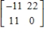 <strong>The eigenvalues of the matrix are and . Find a non-zero eigenvector associated with each eigenvalue.</strong> A) , ; , B) , ; , C) , ; , D) , ; , E) , ; ,