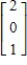 <strong>The eigenvalues of the matrix are , , . Find a non-zero eigenvector corresponding to each of the given eigenvalues.</strong> A) , ; , ; , B) , ; , ; , C) , ; , ; , D) , ; , ; , E) , ; , ; ,