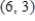 <strong>Find the area of the triangle having the vertices , , and .</strong> A) 12 B) 6 C) 30 D) 69 E) 9