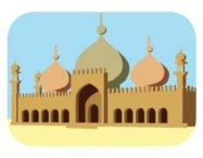 Muchas personas que practican el Islam asisten a una _____ los viernes.