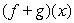 <strong>Given the functions shown in this graph, select the graph that shows . </strong> A) B) C) D)