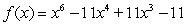 <strong>Choose the function below whose end behavior matches the description. and </strong> A) B) C) D)