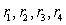 Find the horizontal intercepts of the function . Write your answers in ascending order .