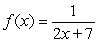 For the function identify any A) vertical asymptotes and B) horizontal asymptotes. Enter the equation of the asymptote (use reduced fractions).