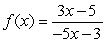 For the function identify any A) vertical asymptotes and B) any horizontal asymptotes. Enter the equation of the asymptote , use reduced fractions.