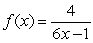 For the function identify any horizontal asymptotes. Enter the equation of the asymptote (use reduced fractions).