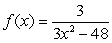 Find the domain of the function   