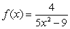 Find the domain of the function   