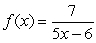 Evaluate . where and Give an exact answer in the form of a reduced fraction.