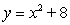 <strong>Select the equation whose graph is the graph of shifted 5 units up.</strong> A) B) C) D)