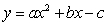 Write the equation, in form, for the graph
