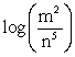<strong>Expand the following expression using rules of logarithms: </strong> A) B) C) D)