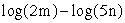 <strong>Expand the following expression using rules of logarithms: </strong> A) B) C) D)