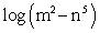 <strong>Expand the following expression using rules of logarithms: </strong> A) B) C) D)