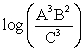 <strong>Contract the following expression using rules of logarithms. Express your answer as a single logarithm. </strong> A) B) C) D)