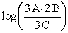<strong>Contract the following expression using rules of logarithms. Express your answer as a single logarithm. </strong> A) B) C) D)