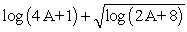 <strong>Expand the following expression using rules of logarithms: </strong> A) B) C) D)