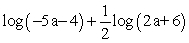 <strong>Contract the following expression using rules of logarithms. Write your answer as a single logarithm. </strong> A) B) C) D)