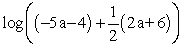 <strong>Contract the following expression using rules of logarithms. Write your answer as a single logarithm. </strong> A) B) C) D)