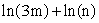 <strong>Expand the following expression using rules of logarithms: </strong> A) B) C) D)