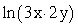 <strong>Contract the following expression using rules of logarithms. Express your answer as a single logarithm. </strong> A) B) C) D)