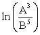 <strong>Expand the following expression using rules of logarithms: </strong> A) B) C) D)