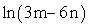 <strong>Contract the following expression using rules of logarithms. Express your answer as a single logarithm. </strong> A) B) C) D)