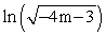 Expand the following expression using rules of logarithms: