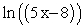 <strong>Contract the following expression using rules of logarithms. Write your answer as a single logarithm. </strong> A) B) C) D)