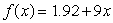<strong>Choose the function that best matches the description: When x is 0, y is 2, and when x increases 1 unit, y is multiplied by 1.74</strong> A) B) C) D)