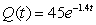 Determine whether the function models continuous growth or decay.