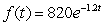Find A) the continuous growth factor and B) the effective growth factor from the function, Write your answers as percents rounded to 2 decimal places, like 23.75%.