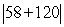 Evaluate:   
