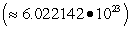 The atomic mass of an atom can be found by dividing the molar mass of the atom by Avogadro's number . The molar mass of hydrogen is 1.00797 g/mol. Find the mass of an atom of hydrogen. Express the answer in scientific notation.