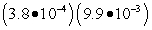 Use scientific notation to perform each computation. Write your answers in scientific notation.