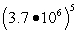 Use scientific notation to perform each computation. Write your answers in scientific notation.