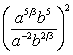 Simplify the expression. Express your answer using only positive exponents.