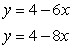 <strong>Determine whether is a solution to the following system. </strong> A) It is not a solution. B) It is a solution.