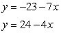 <strong>Determine whether is a solution to the following system. </strong> A) It is a solution. B) It is not a solution.