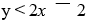 On the grid provided, graph and shade in the areas described by the linear inequality: 